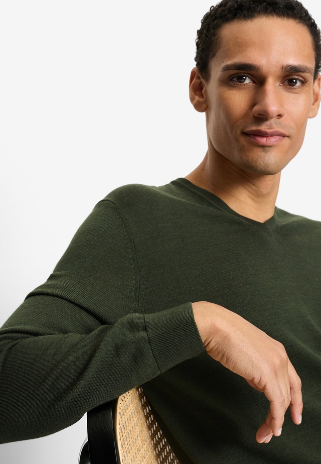 OLYMP Strickpullover »OLYMP Casual Strick, Pullover«