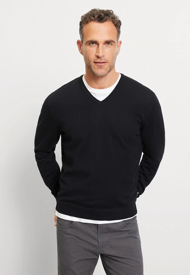 OLYMP Strickpullover »OLYMP Casual Strick, Pullover«