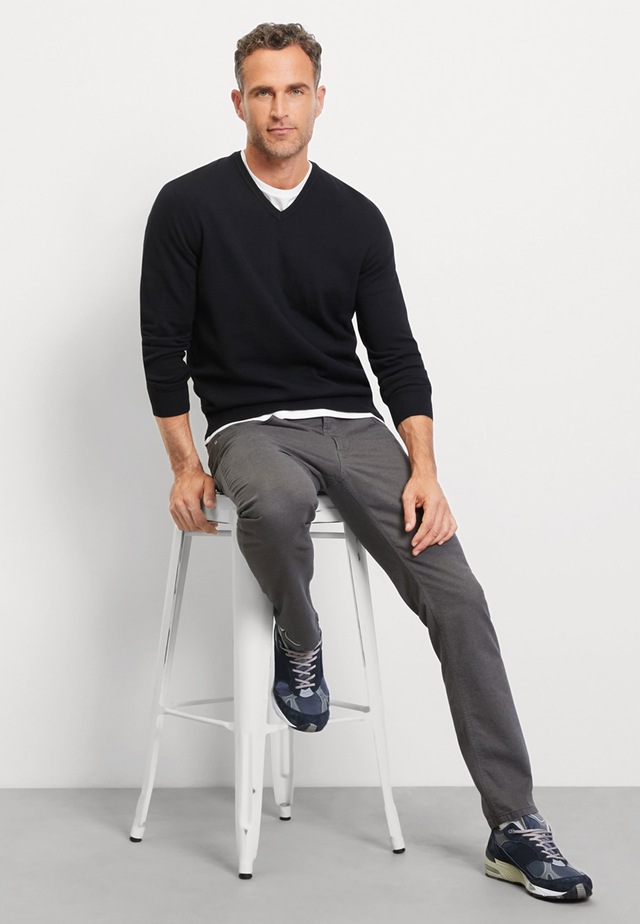 OLYMP Strickpullover »OLYMP Casual Strick, Pullover«