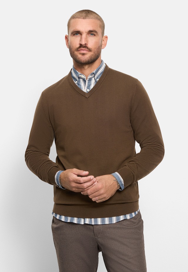 OLYMP Strickpullover »OLYMP Casual Strick, Pullover«