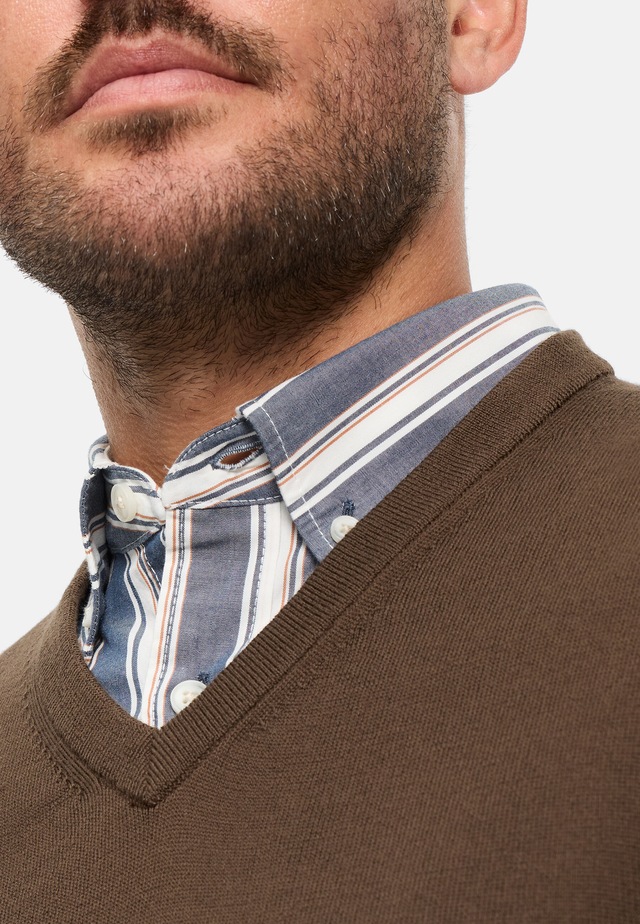 OLYMP Strickpullover »OLYMP Casual Strick, Pullover«