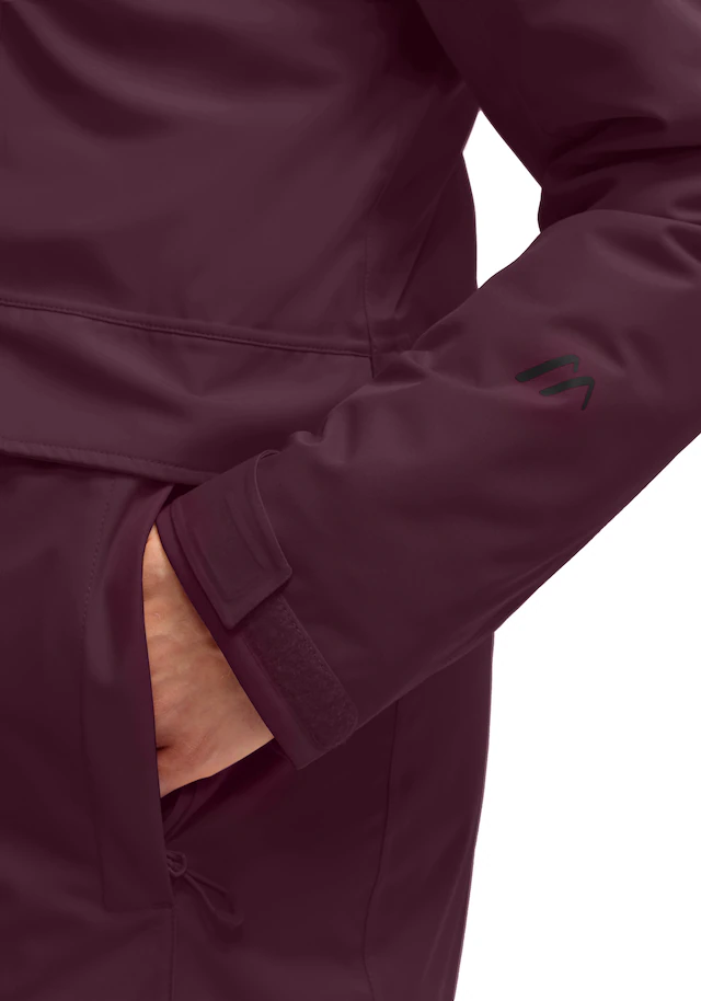 Maier Sports Winterjacke »Lisbon Coat« Damen Wintermantel, wattierte Regenjacke, wasserdicht + atmungsaktiv