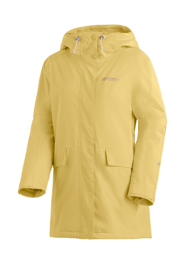 Maier Sports Winterjacke »Lisbon Coat« Damen Wintermantel, wattierte Regenjacke, wasserdicht + atmungsaktiv