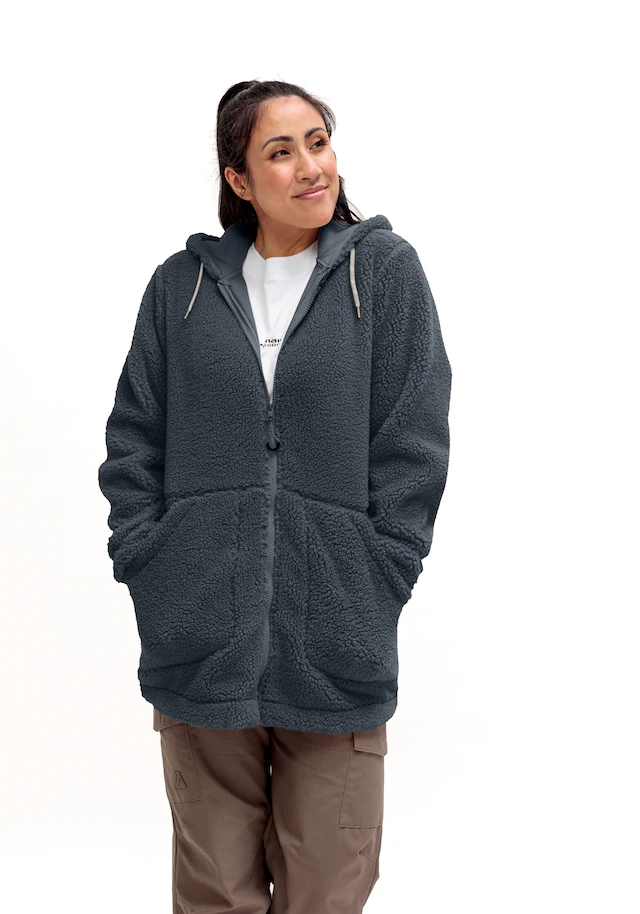 Maier Sports Fleecejacke »Cheviot W« atmungsaktives Damen Fleece, weiter Schnitt
