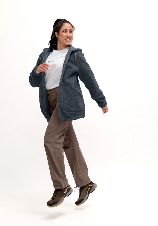 Maier Sports Fleecejacke »Cheviot W« atmungsaktives Damen Fleece, weiter Schnitt