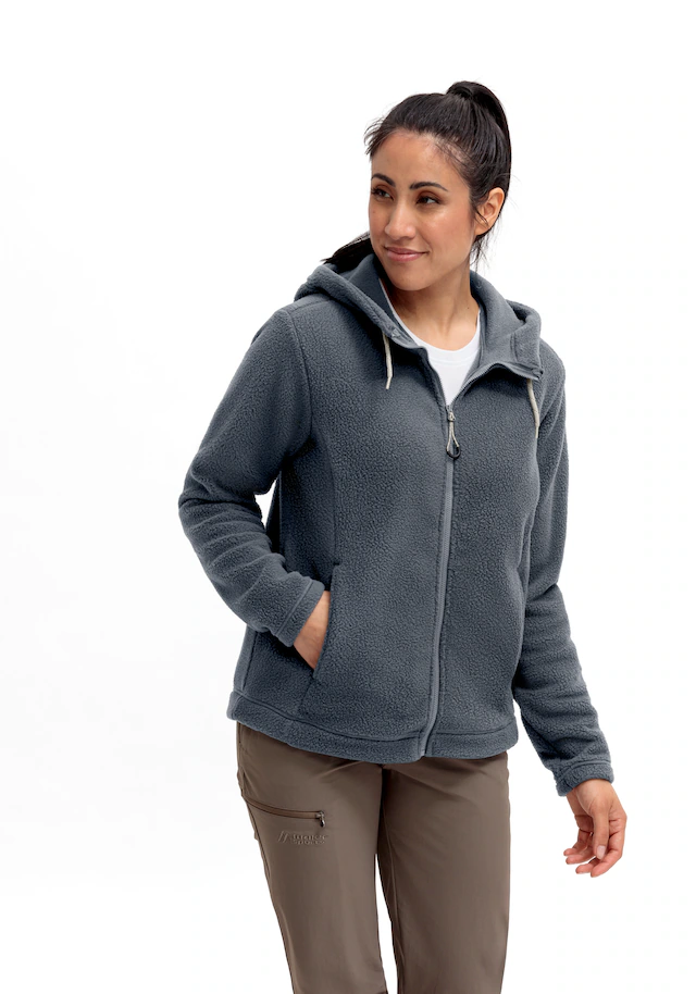 Maier Sports Fleecejacke »Racka W« Damen Fleece, funktioneller Midlayer, Full-Zip