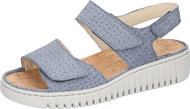 Waldläufer Plateausandale »K-VALERIE« Sommerschuh, Bequemschuh, Klettschuh in Extraweite K