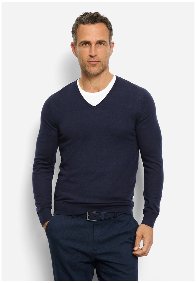 OLYMP Strickpullover »OLYMP Casual Strick, Pullover«