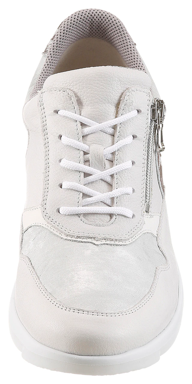 Waldläufer Sneaker »K-FUNKY« Schnürschuh, Komfortschuh mit seitlichem Reißverschluss, K-Weite