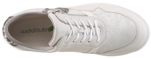 Waldläufer Sneaker »K-FUNKY« Schnürschuh, Komfortschuh mit seitlichem Reißverschluss, K-Weite