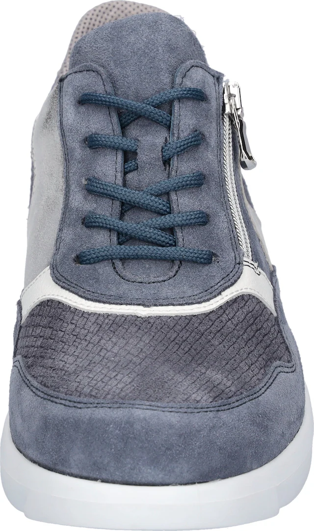 Waldläufer Sneaker »K-FUNKY« Schnürschuh, Komfortschuh mit seitlichem Reißverschluss, K-Weite