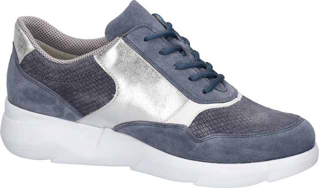 Waldläufer Sneaker »K-FUNKY« Schnürschuh, Komfortschuh mit seitlichem Reißverschluss, K-Weite