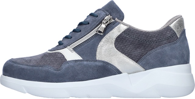 Waldläufer Sneaker »K-FUNKY« Schnürschuh, Komfortschuh mit seitlichem Reißverschluss, K-Weite