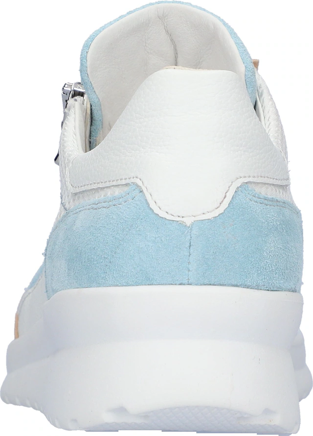 Waldläufer Sneaker »K-SUNNY« Schnürschuh, Komfortschuh mit seitlichem Reißverschlus, K-Weite