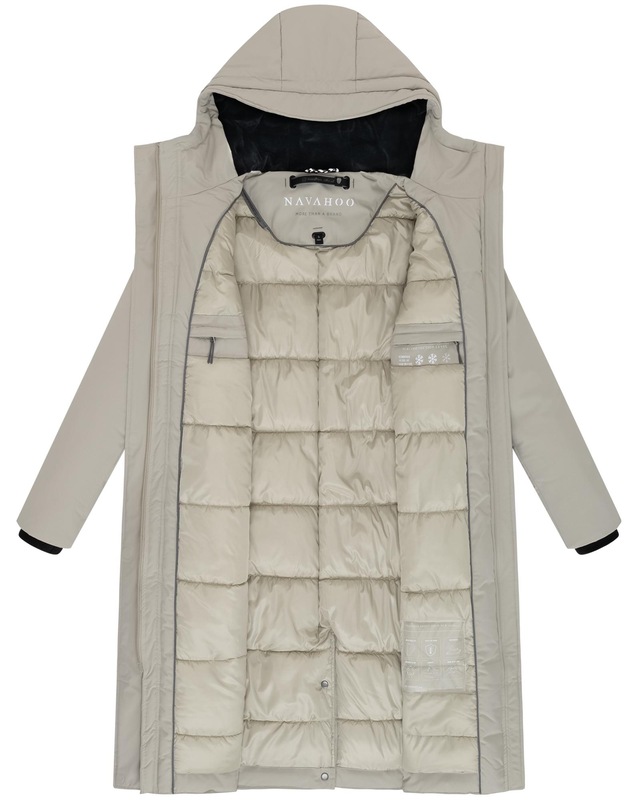 Navahoo Wintermantel »Eismelodie 14« Winter Parka mit Kapuze