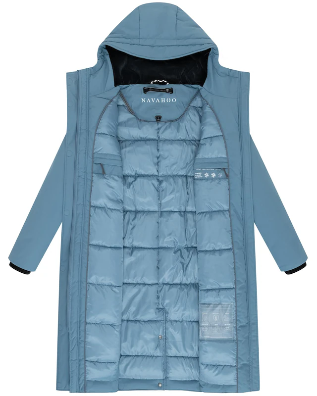 Navahoo Wintermantel »Eismelodie 14« Winter Parka mit Kapuze