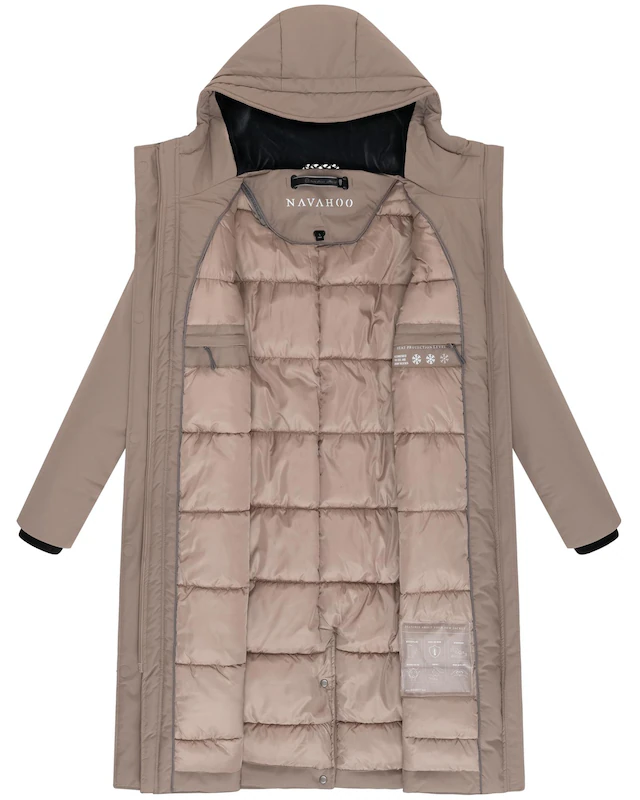 Navahoo Wintermantel »Eismelodie 14« Winter Parka mit Kapuze