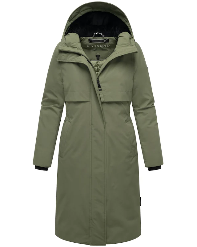 Navahoo Wintermantel »Eismelodie 14« Winter Parka mit Kapuze