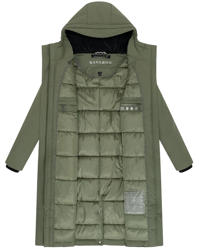 Navahoo Wintermantel »Eismelodie 14« Winter Parka mit Kapuze