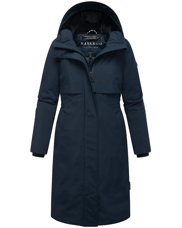 Navahoo Wintermantel »Eismelodie 14« Winter Parka mit Kapuze
