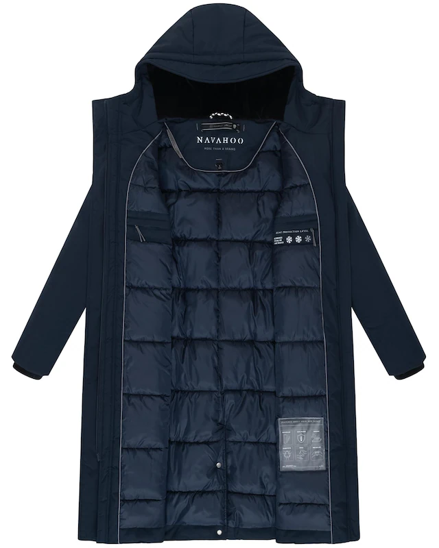 Navahoo Wintermantel »Eismelodie 14« Winter Parka mit Kapuze