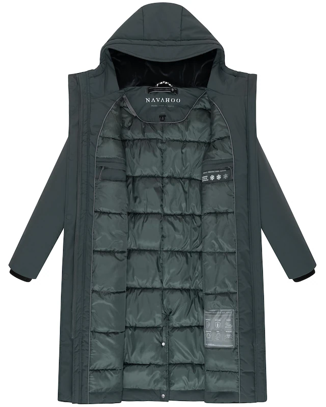 Navahoo Wintermantel »Eismelodie 14« Winter Parka mit Kapuze