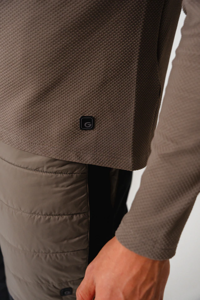Gonso Radtrikot »Essential Jersey Longsleeve Therm M« Herren Radtrikot half-zip, langarm Trikot, Semi Fit