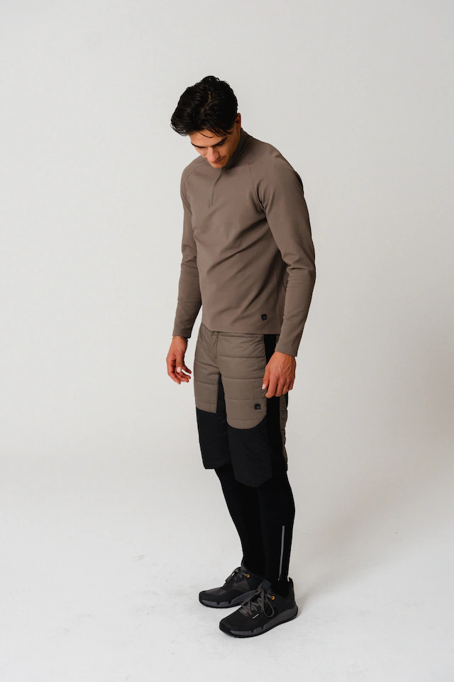 Gonso Radtrikot »Essential Jersey Longsleeve Therm M« Herren Radtrikot half-zip, langarm Trikot, Semi Fit