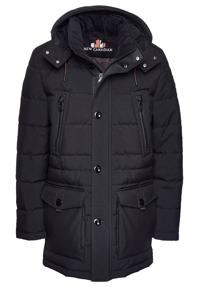 New Canadian Parka »Thinsulate-Funktionsparka« mit Fleece-Einsatz am Innenkragen