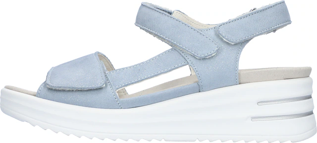 Waldläufer Keilsandalette »H-DINA« Sandale, Klettschuh, Sommerschuh in Komfortweite H (= sehr weit)
