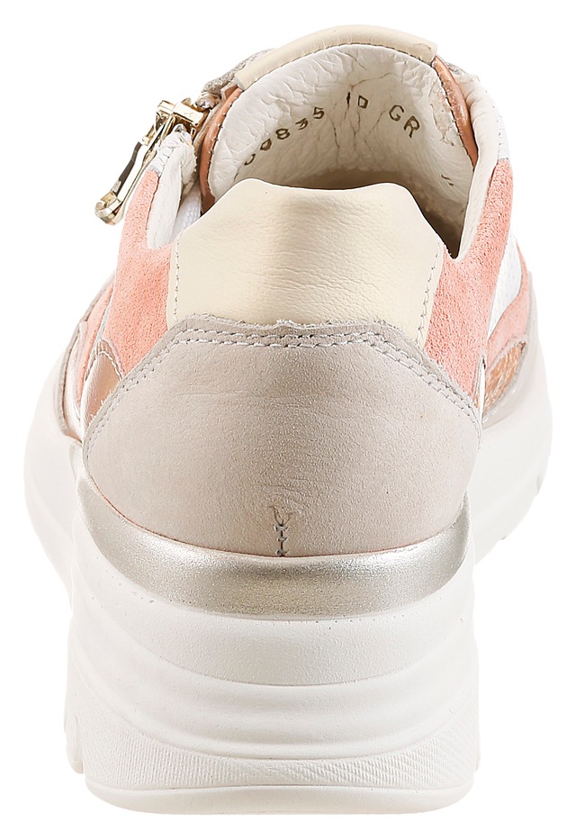 Waldläufer Keilsneaker »H-CARLA« Schnürschuh, Halbschuh, Freizeitschuh mit Reißverschluss