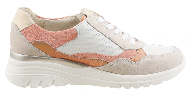 Waldläufer Keilsneaker »H-CARLA« Schnürschuh, Halbschuh, Freizeitschuh mit Reißverschluss