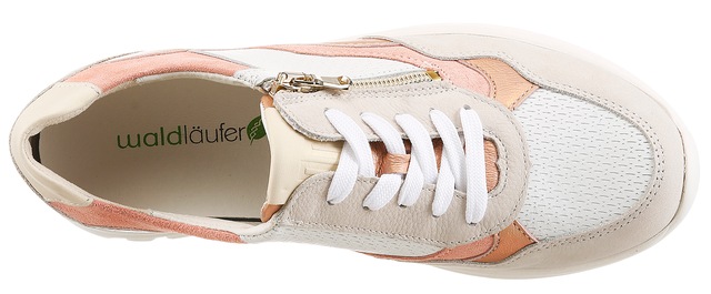 Waldläufer Keilsneaker »H-CARLA« Schnürschuh, Halbschuh, Freizeitschuh mit Reißverschluss