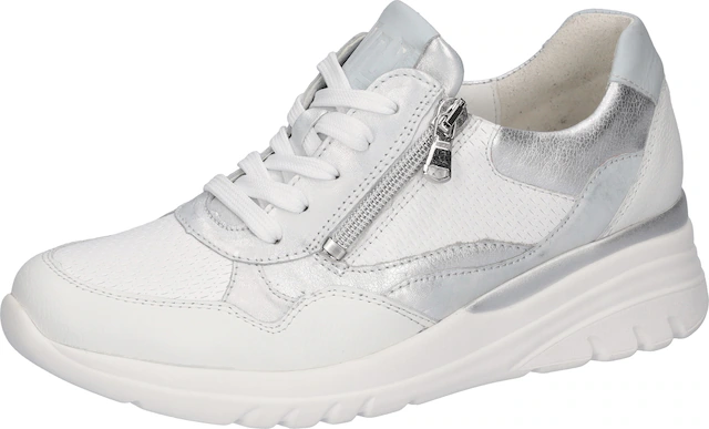 Waldläufer Keilsneaker »H-CARLA« Schnürschuh, Halbschuh, Freizeitschuh mit Reißverschluss