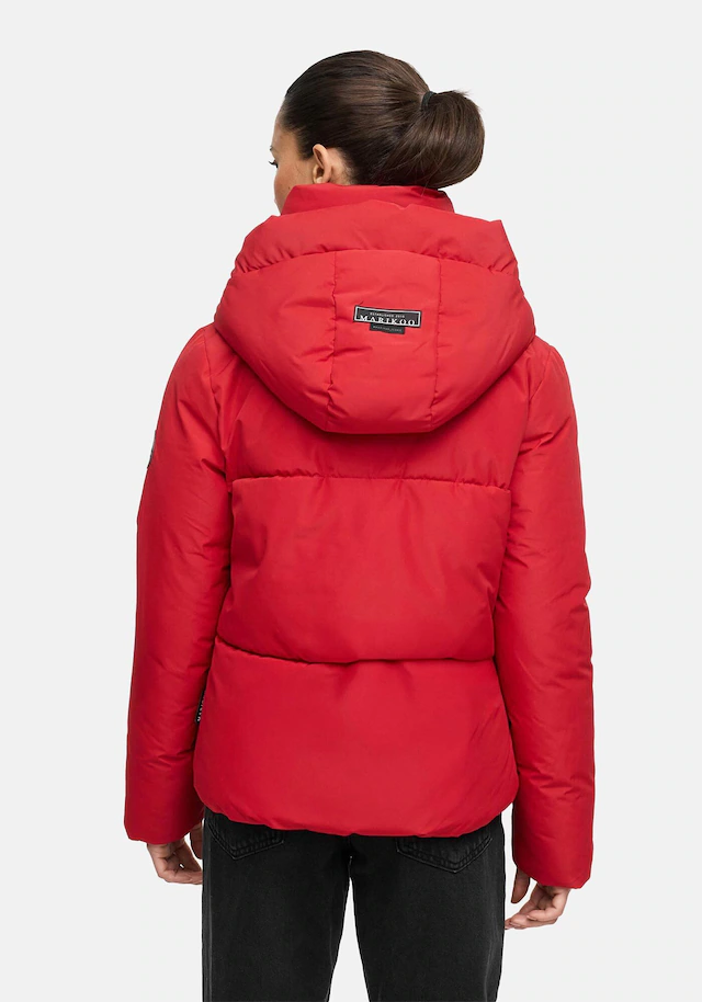 Marikoo Winterjacke »Ninikaa« kurze Winterjacke mit extra hohem Windschutzkragen