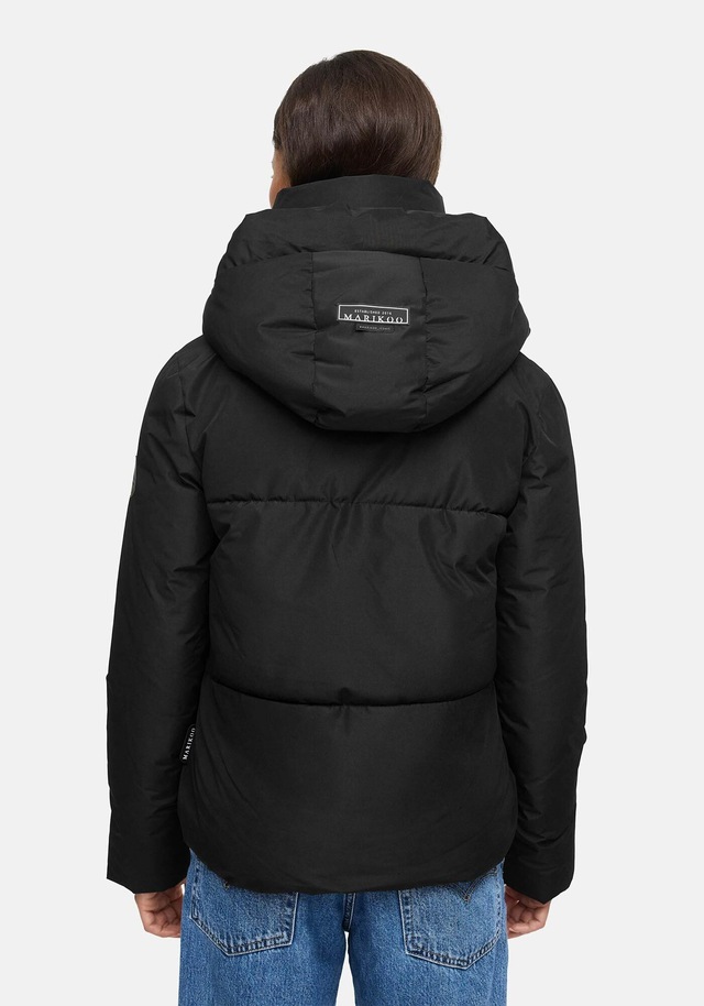 Marikoo Winterjacke »Ninikaa« kurze Winterjacke mit extra hohem Windschutzkragen