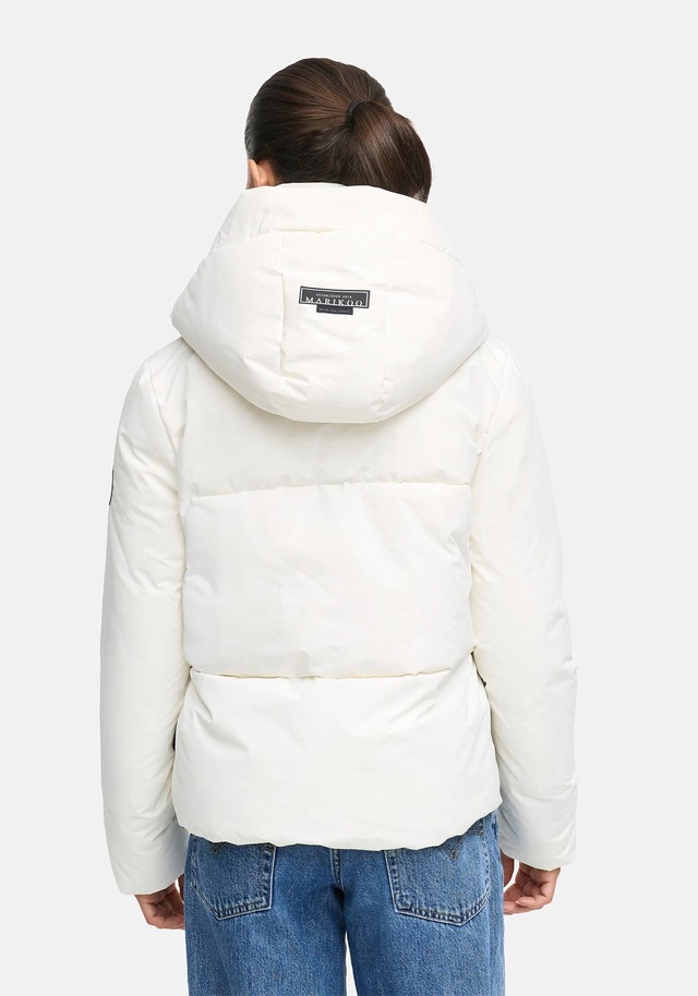 Marikoo Winterjacke »Ninikaa« kurze Winterjacke mit extra hohem Windschutzkragen
