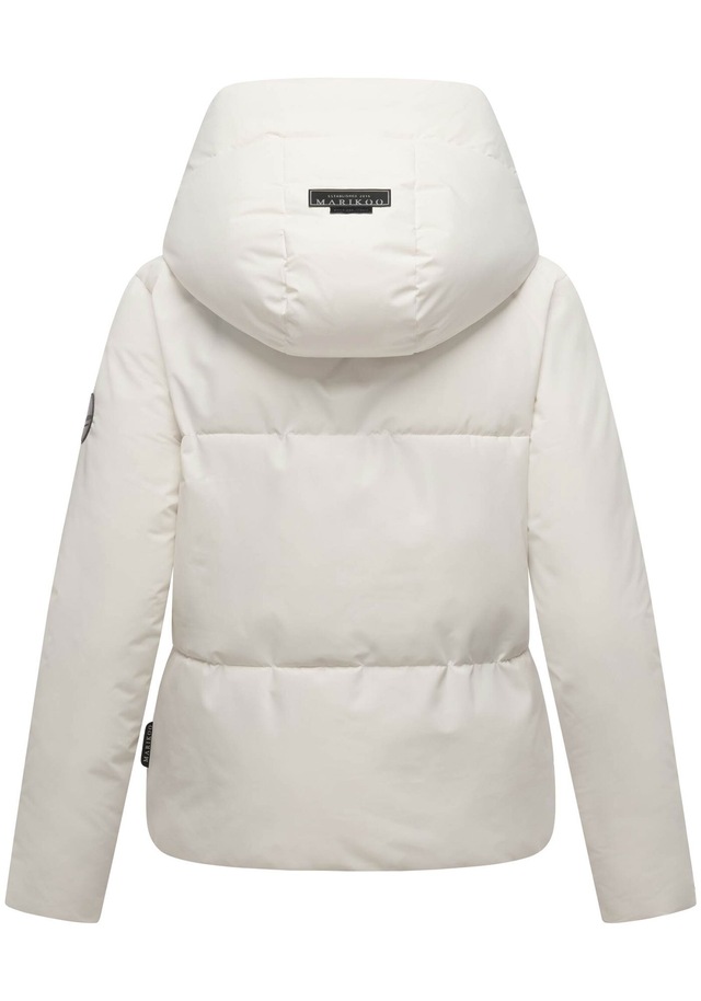 Marikoo Winterjacke »Ninikaa« kurze Winterjacke mit extra hohem Windschutzkragen