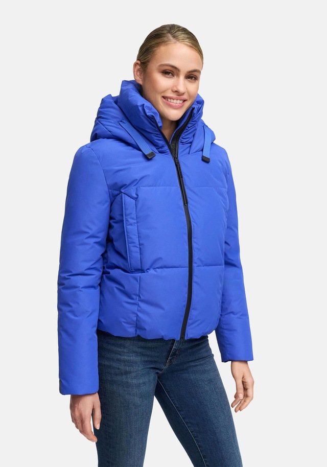 Marikoo Winterjacke »Ninikaa« kurze Winterjacke mit extra hohem Windschutzkragen