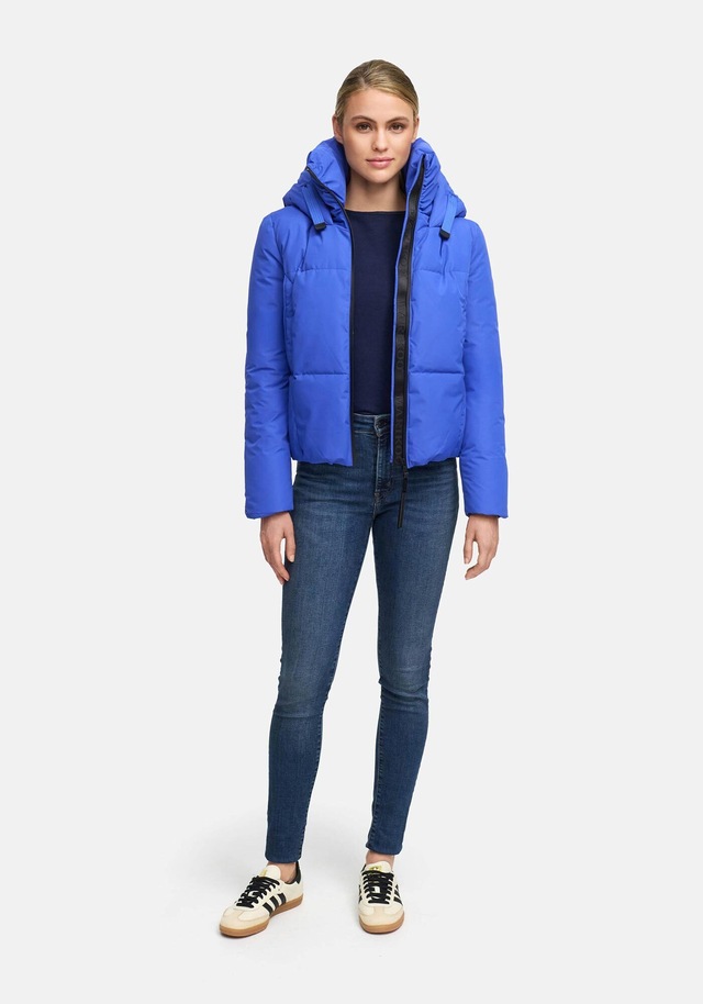 Marikoo Winterjacke »Ninikaa« kurze Winterjacke mit extra hohem Windschutzkragen