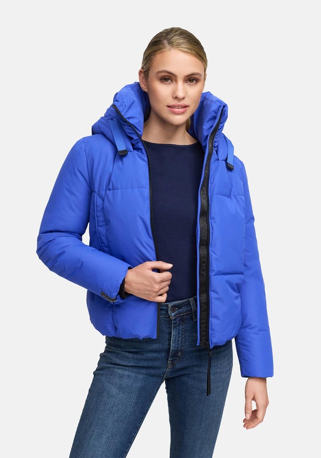 Marikoo Winterjacke »Ninikaa« kurze Winterjacke mit extra hohem Windschutzkragen