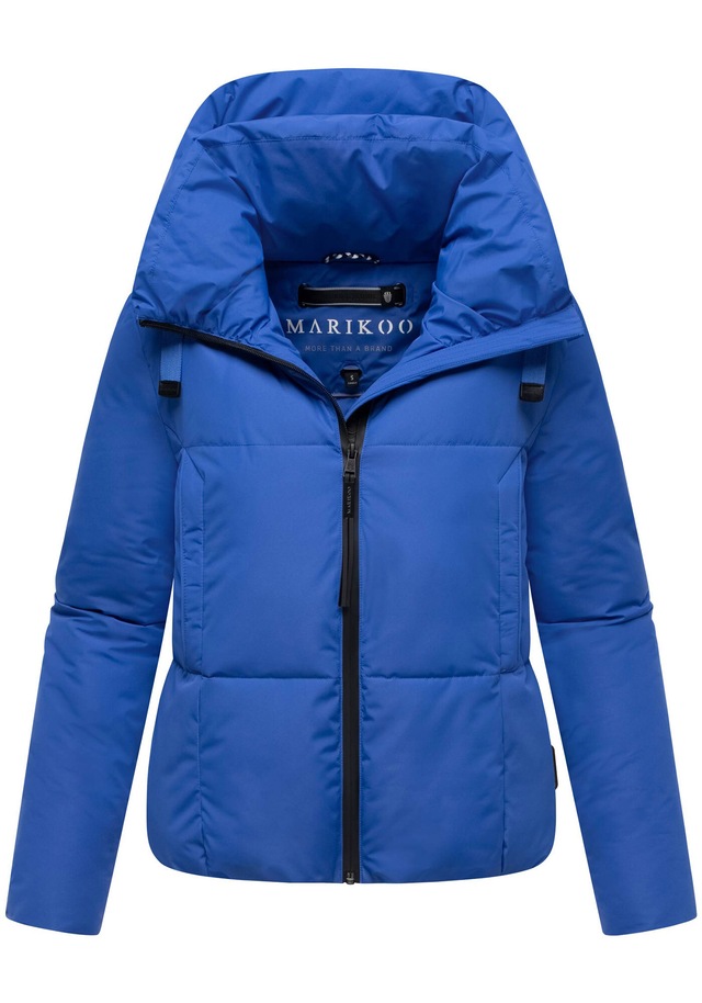 Marikoo Winterjacke »Ninikaa« kurze Winterjacke mit extra hohem Windschutzkragen