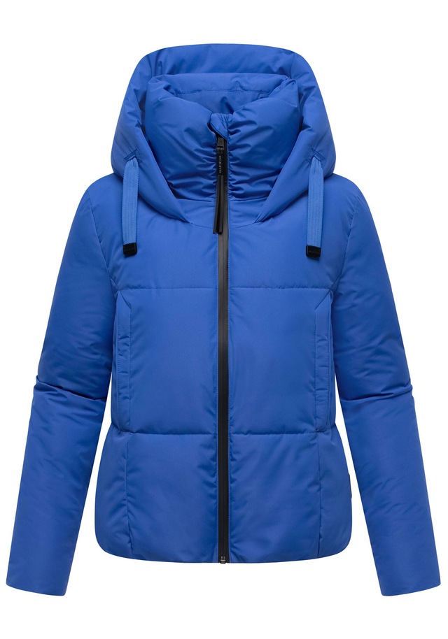 Marikoo Winterjacke »Ninikaa« kurze Winterjacke mit extra hohem Windschutzkragen