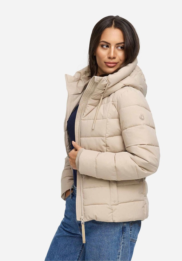 Marikoo Winterjacke »Tayenaa« mit schmaler Steppung und extra hohem Kragen