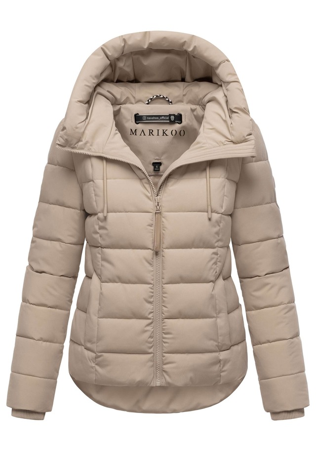 Marikoo Winterjacke »Tayenaa« mit schmaler Steppung und extra hohem Kragen