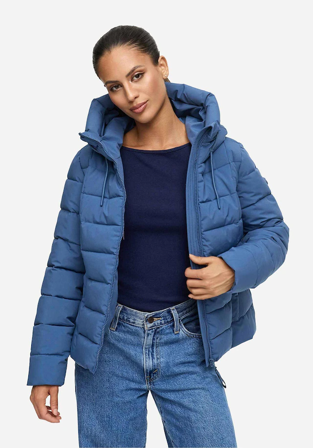 Marikoo Winterjacke »Tayenaa« mit schmaler Steppung und extra hohem Kragen