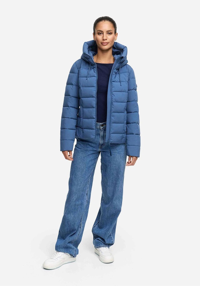 Marikoo Winterjacke »Tayenaa« mit schmaler Steppung und extra hohem Kragen