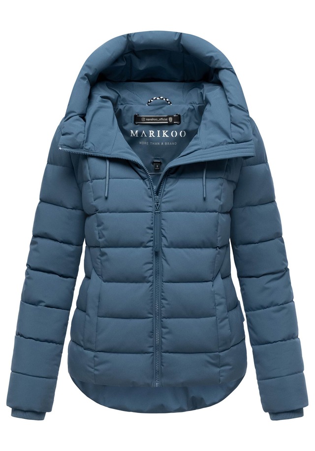 Marikoo Winterjacke »Tayenaa« mit schmaler Steppung und extra hohem Kragen