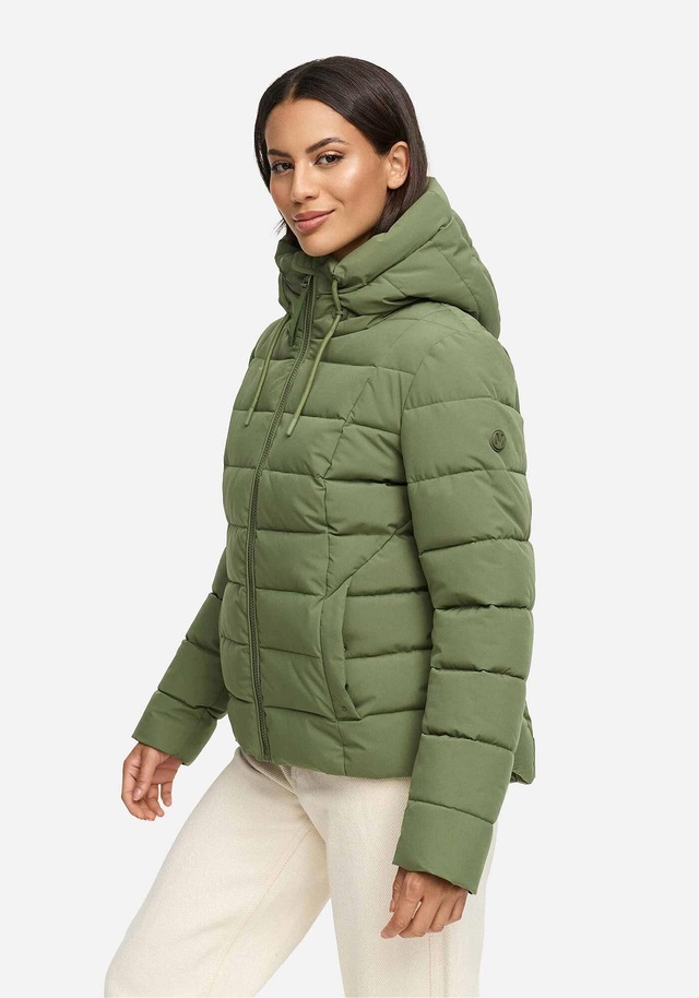 Marikoo Winterjacke »Tayenaa« mit schmaler Steppung und extra hohem Kragen