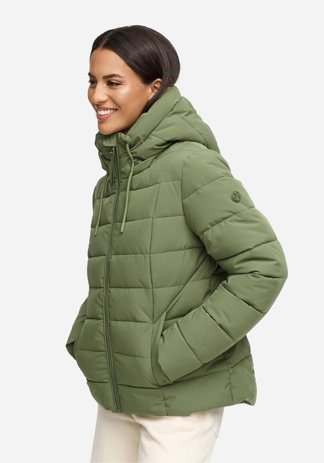 Marikoo Winterjacke »Tayenaa« mit schmaler Steppung und extra hohem Kragen